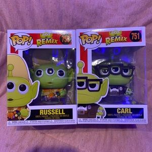 Russel & Carl remix Funko pop